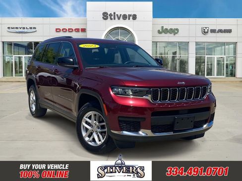 Used 2023 Jeep Grand Cherokee L Laredo w/ Luxury Tech Group I AWD/4WD image 1