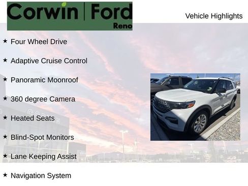 Used 2024 Ford Explorer Limited w/ Limited Technology Package AWD/4WD image 7