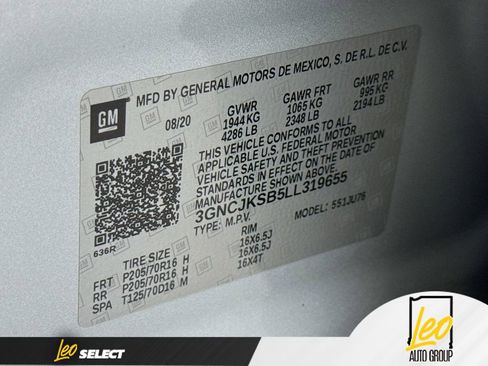 Used 2020 Chevrolet Trax LS w/ Tint and Cruise Package FWD image 32