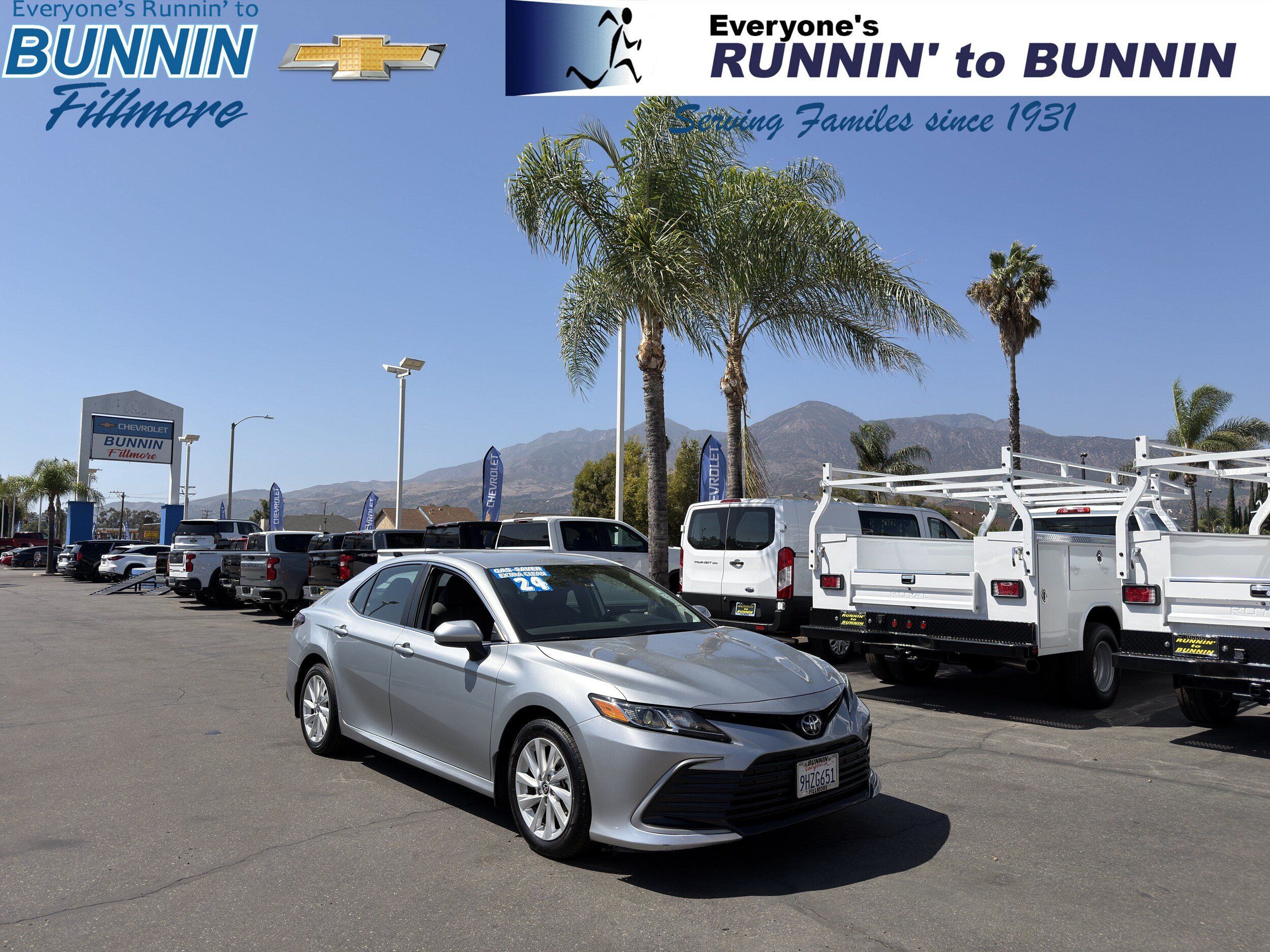 Used 2024 Toyota Camry LE FWD image 1