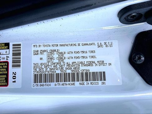 Certified 2023 Toyota Tacoma SR RWD image 20