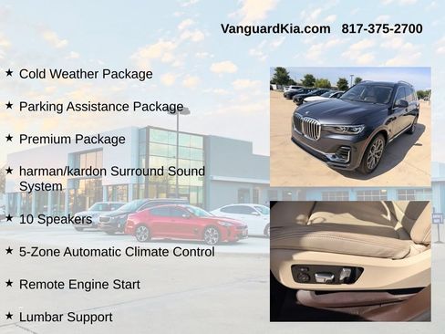 Used 2019 BMW X7 xDrive40i w/ Premium Package AWD/4WD image 6