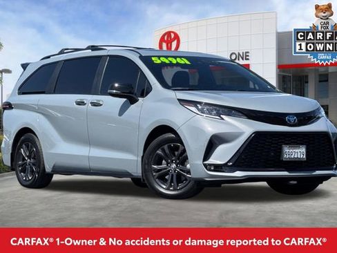 Certified 2025 Toyota Sienna XSE w/ XSE Premium Package AWD/4WD image 2