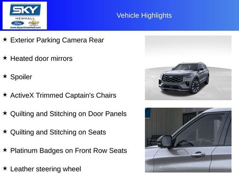 New 2026 Ford Explorer Platinum w/ LUX Leather Package image 26