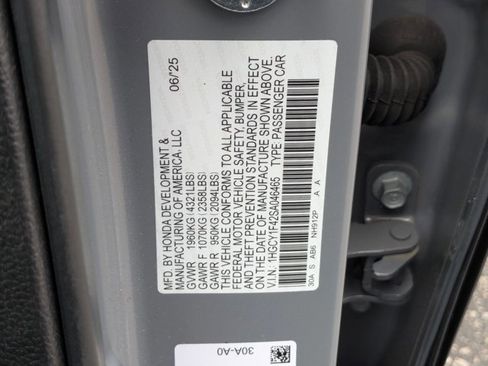 Used 2025 Honda Accord SE image 22