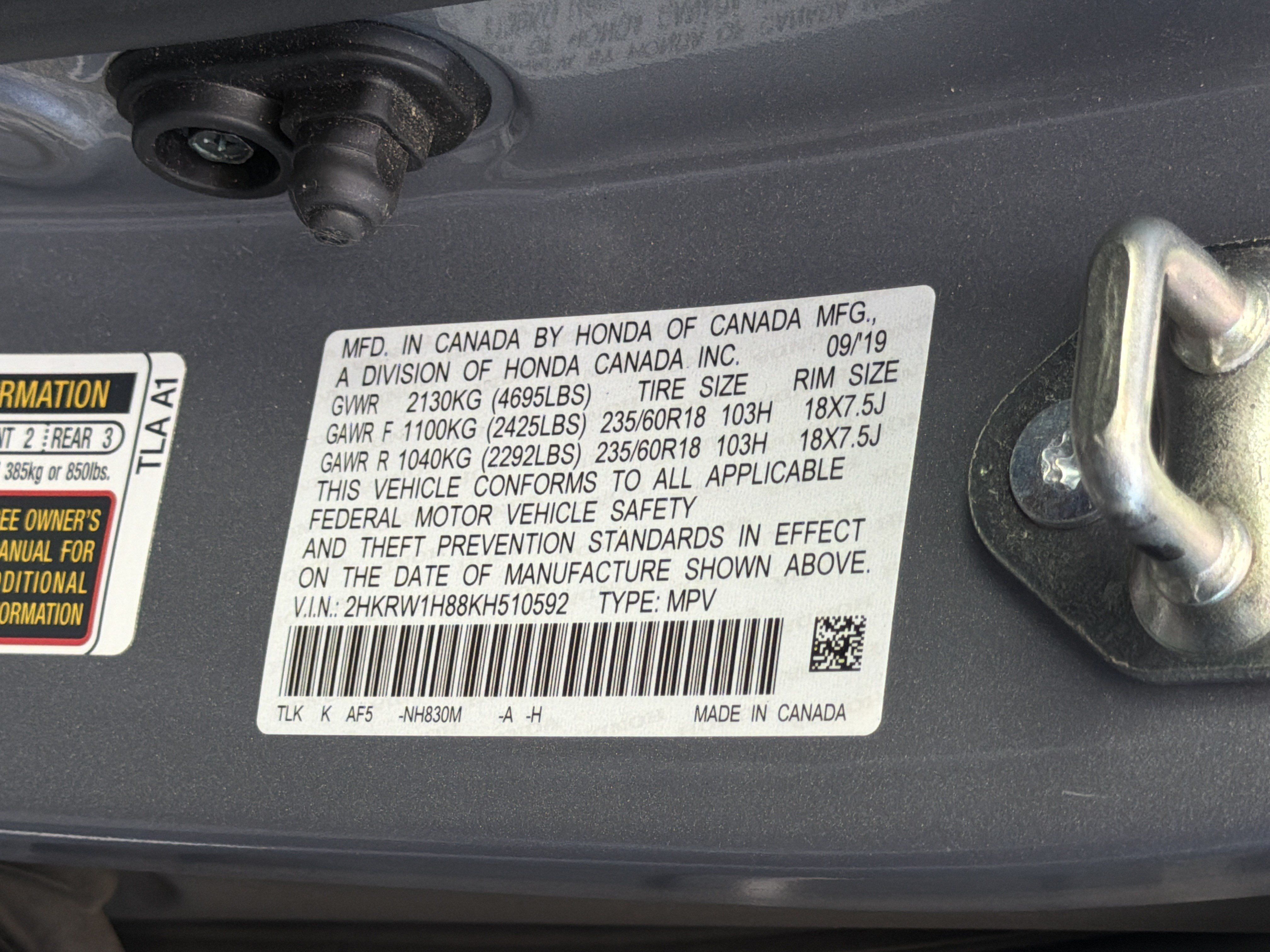 Used 2019 Honda CR-V EX-L image 72