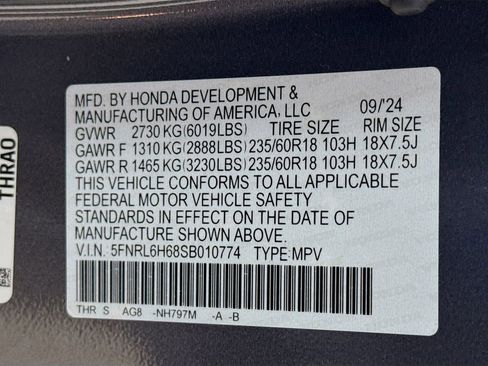 Used 2025 Honda Odyssey EX-L image 33