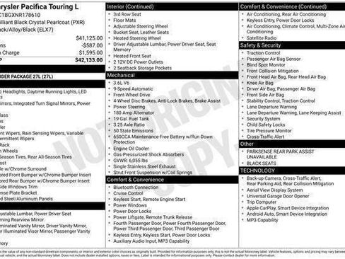 Used 2022 Chrysler Pacifica Touring-L image 12