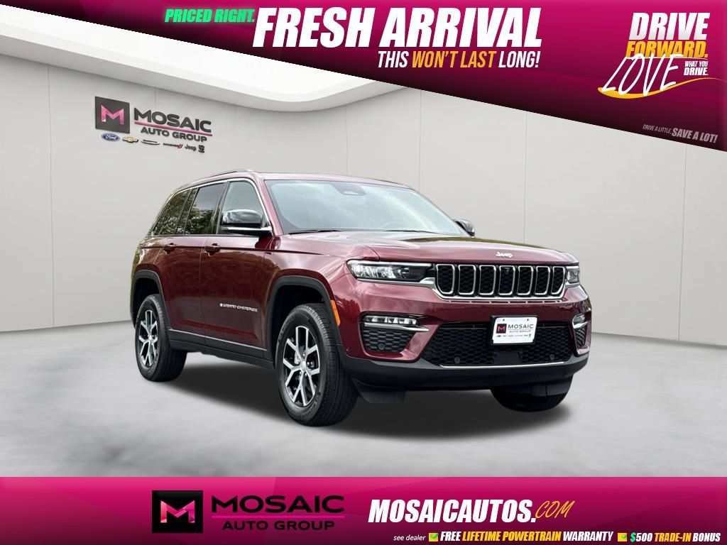 Used 2025 Jeep Grand Cherokee Limited w/ Luxury Tech Group II AWD/4WD image 1