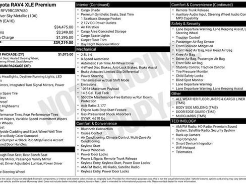 Used 2024 Toyota RAV4 XLE Premium w/ Weather Package AWD/4WD image 3
