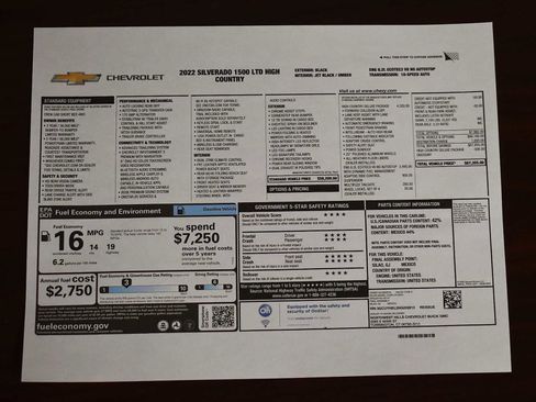 Used 2022 Chevrolet Silverado 1500 High Country image 4