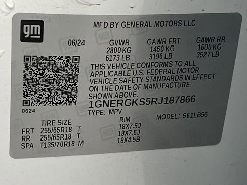 Used 2024 Chevrolet Traverse LT image 78