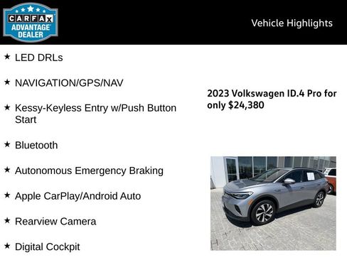 Certified 2023 Volkswagen ID.4 Pro AWD/4WD image 5