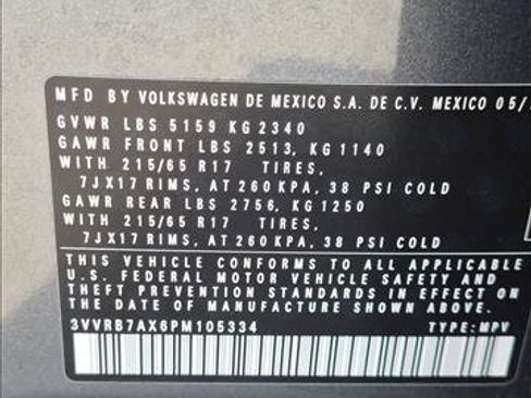 Used 2023 Volkswagen Tiguan S FWD image 23