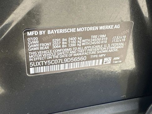 Used 2020 BMW X3 xDrive30i w/ Premium Package image 19