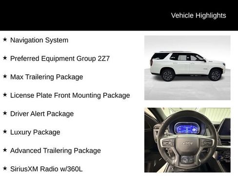 Certified 2023 Chevrolet Tahoe Z71 w/ Luxury Package image 17