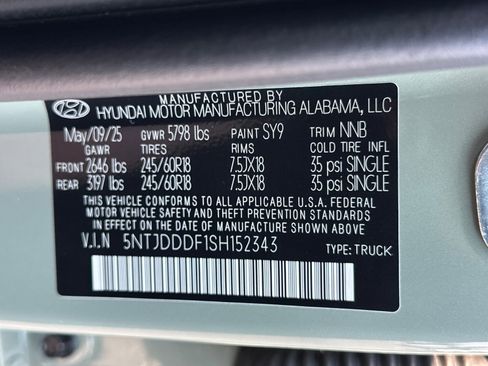 New 2025 Hyundai Santa Cruz XRT image 28