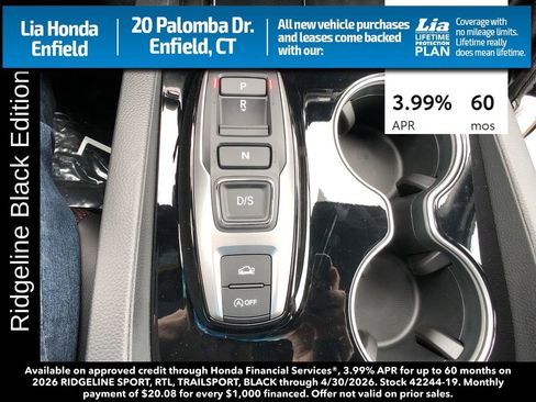 New 2026 Honda Ridgeline Black Edition image 23