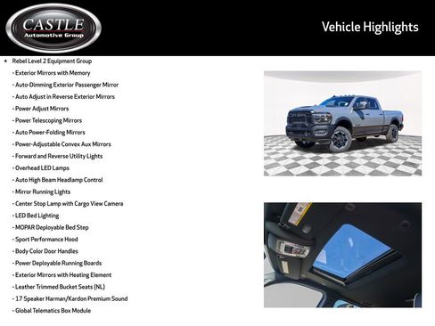 New 2026 RAM 2500 Rebel w/ Rebel Level 2 Equipment Group image 6