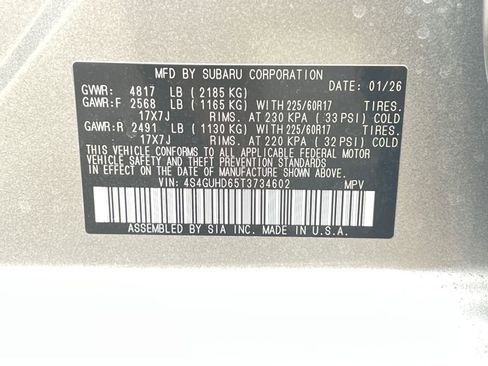 New 2026 Subaru Crosstrek 2.0i Premium image 30