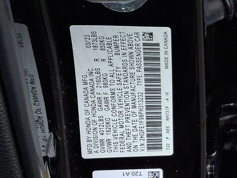 Used 2023 Honda Civic Touring image 26