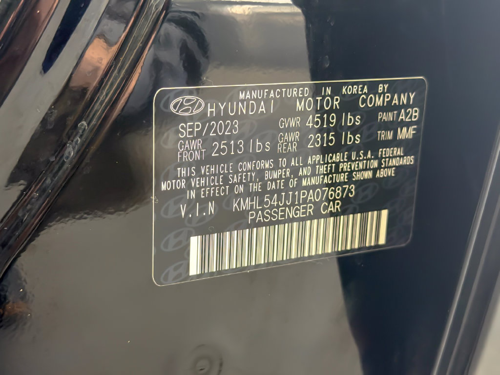 Used 2023 Hyundai Sonata Limited w/ Cargo Package FWD image 30