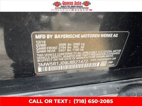 Used 2020 BMW 330i Sedan w/ Convenience Package RWD image 27