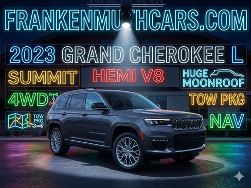 Used 2023 Jeep Grand Cherokee L Summit w/ Luxury Tech Group V AWD/4WD image 1