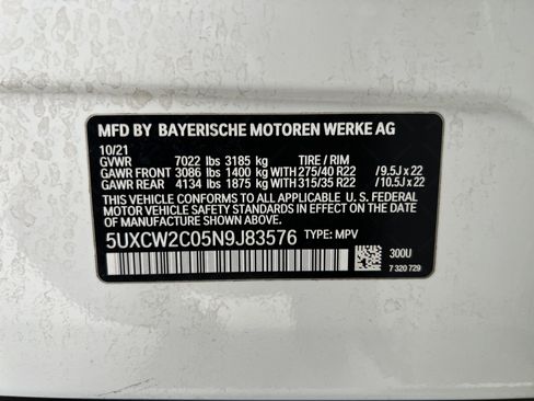 Used 2022 BMW X7 xDrive40i w/ M Sport Package image 33