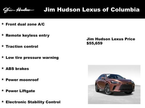 Certified 2024 Lexus RX 350 Premium w/ Accessory Package (Z1) FWD image 4