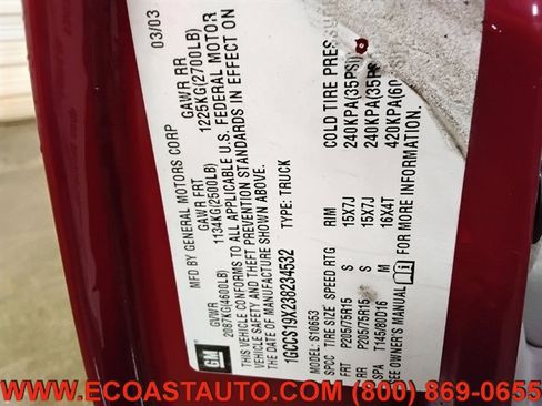 Used 2003 Chevrolet S10 Pickup LS image 18