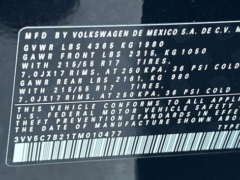 New 2026 Volkswagen Taos S FWD image 60