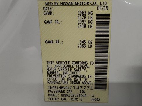 Used 2020 Nissan Altima 2.5 S FWD image 33
