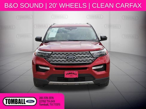 Certified 2021 Ford Explorer Limited w/ Equipment Group 301A RWD image 2