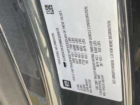 Used 2021 Chevrolet Suburban Z71 w/ Z71 Off-Road Package image 33