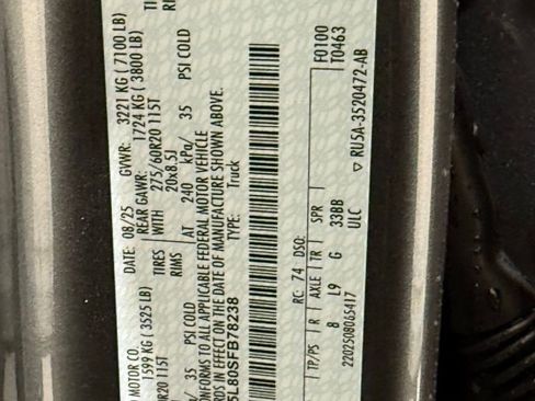 New 2025 Ford F150 Lariat w/ Equipment Group 502A High image 49