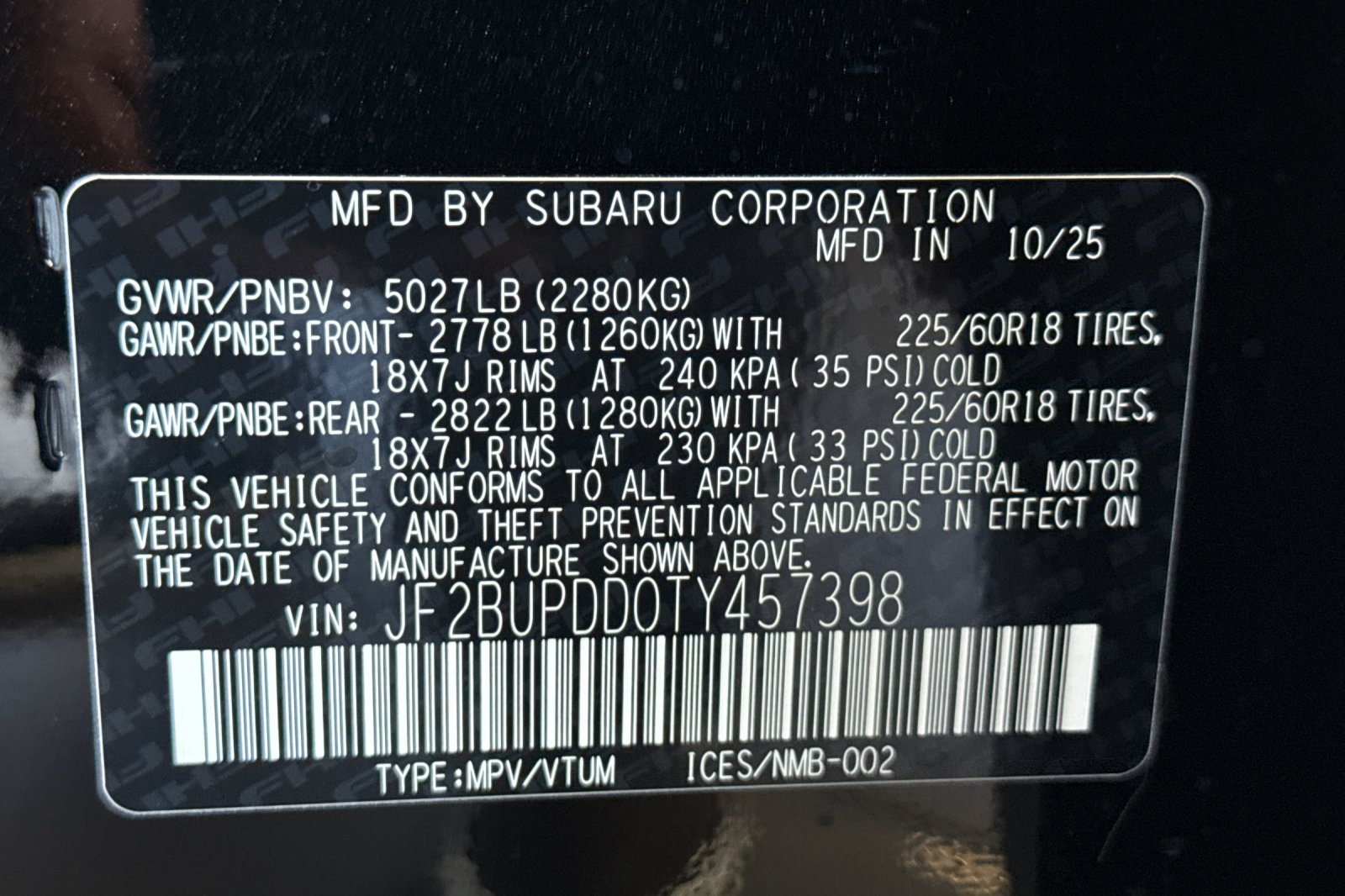 New 2026 Subaru Outback Wilderness AWD/4WD image 29