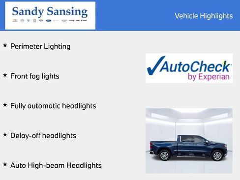 Used 2023 Chevrolet Silverado 1500 LTZ w/ Technology Package AWD/4WD image 7