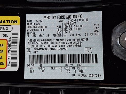 Used 2024 Ford Bronco Sport Outer Banks w/ Tech Package AWD/4WD image 27