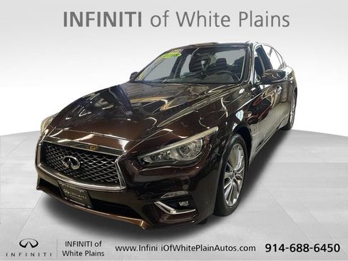 Used 2018 INFINITI Q50 Luxe w/ Essential Package (3.0T Luxe) AWD/4WD image 1