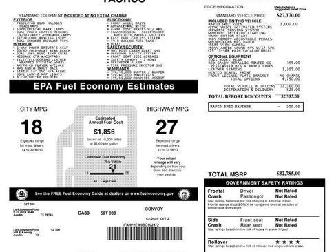 Used 2011 Ford Taurus SEL w/ 202A Rapid Spec Order Code FWD image 2