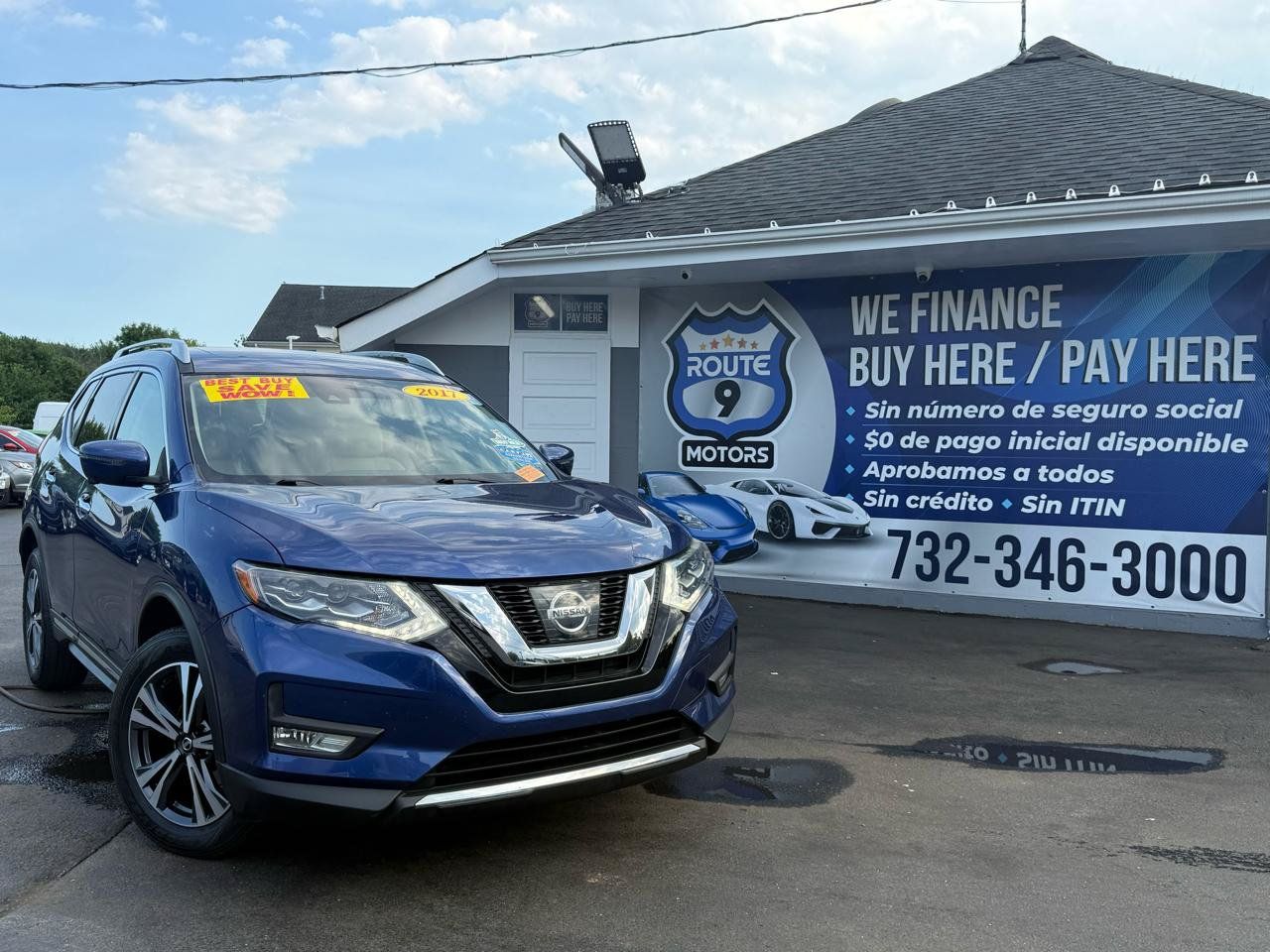 Used 2017 Nissan Rogue SL w/ SL Premium Package AWD/4WD image 1