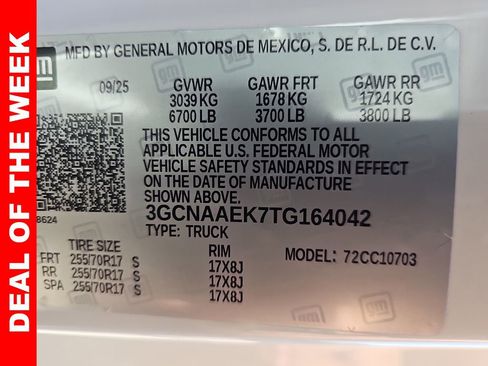 New 2026 Chevrolet Silverado 1500 W/T w/ WT Safety Package image 41