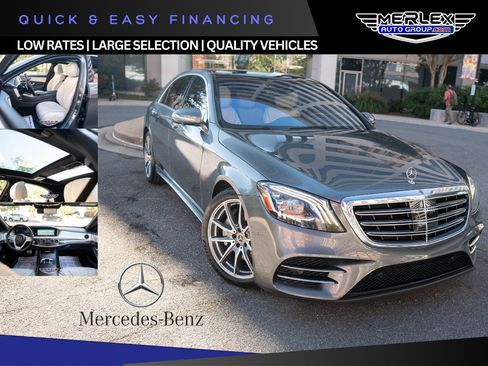 Used 2018 Mercedes-Benz S 560 4MATIC Sedan image 1