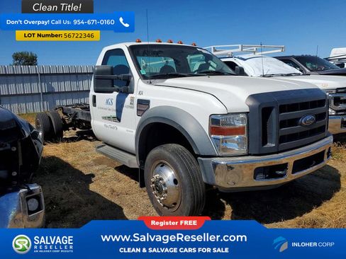 Used 2008 Ford F550 2WD Regular Cab Super Duty image 5