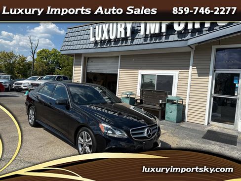 Used 2014 Mercedes-Benz E 350 4MATIC Sedan w/ Premium 1 Package image 1