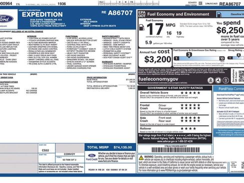 Used 2024 Ford Expedition Timberline AWD/4WD image 2