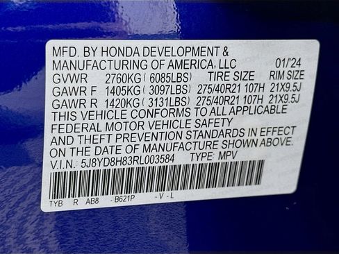 Used 2024 Acura MDX Type S image 34