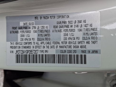 Used 2023 MAZDA CX-9 Touring Plus image 28