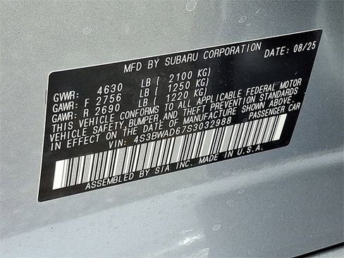 New 2025 Subaru Legacy Premium image 17